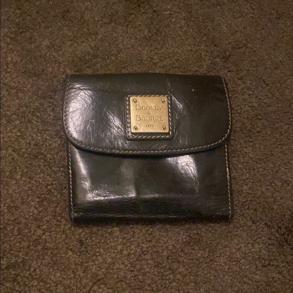 Dooney & Bourke Dark Leather Wallet